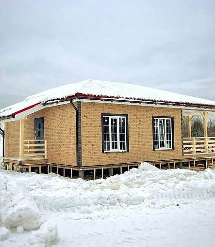 Фасадные панели, Коллекция BERG, Золотой - 2