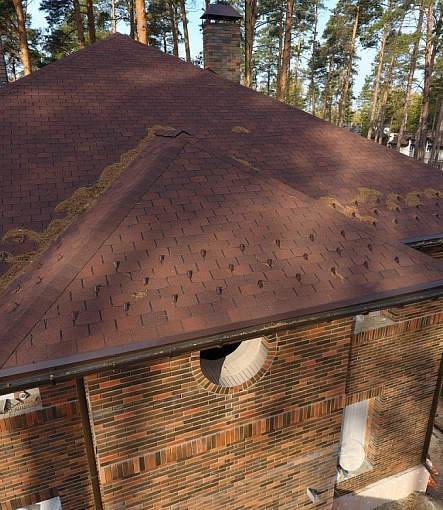 Гибкая черепица, серия PREMIUM, коллекция ЦЮРИХ, цвет Чили - 3