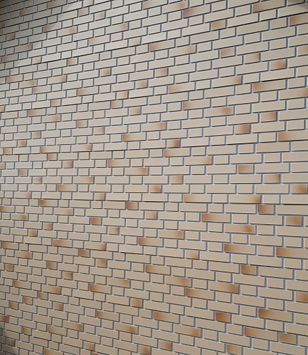 Фасадные панели, Коллекция FLEMISH, Цвет Жёлтный жженый - 4