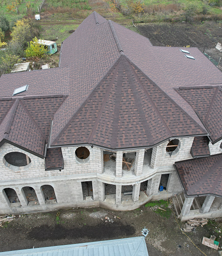 Ламинированная черепица, серия DRAGON PREMIUM, цвет Зрелый каштан - 3