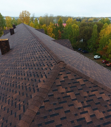 Гибкая черепица, серия STANDARD, коллекция ТЕТРИС, цвет Коричневый - 5