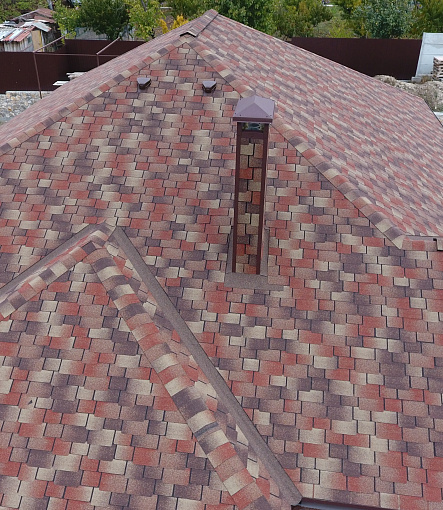 Гибкая черепица, серия PREMIUM, коллекция САППОРО, цвет Мускат - 3