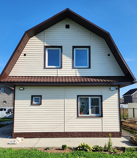 Döcke Premium, Корабельный брус D4,5D, цвет Пломбир - 2