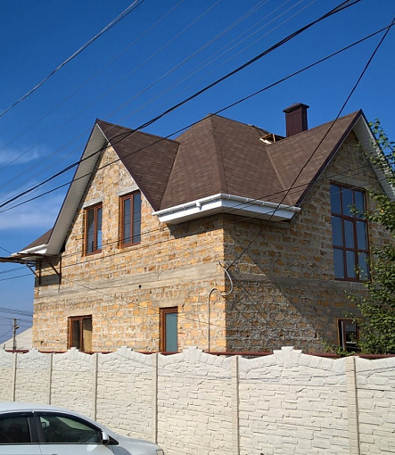 Битумная черепица, Серия Premium, Коллекция Цюрих, Цвет Арахис - 1