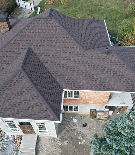 Ламинированная черепица, серия DRAGON PREMIUM, цвет Зрелый каштан - 4