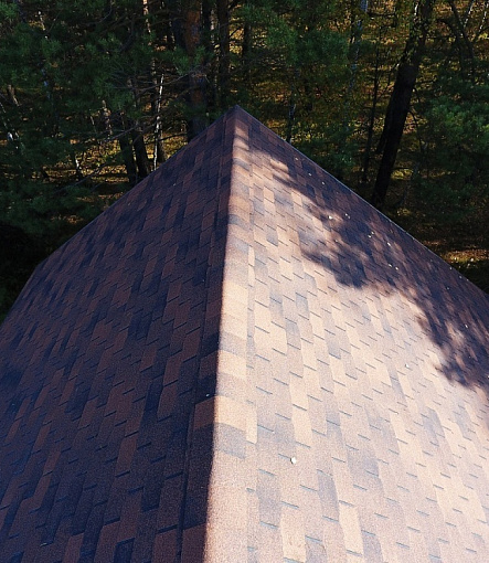 Гибкая черепица, серия PREMIUM, коллекция ЦЮРИХ, цвет Кофе - 4