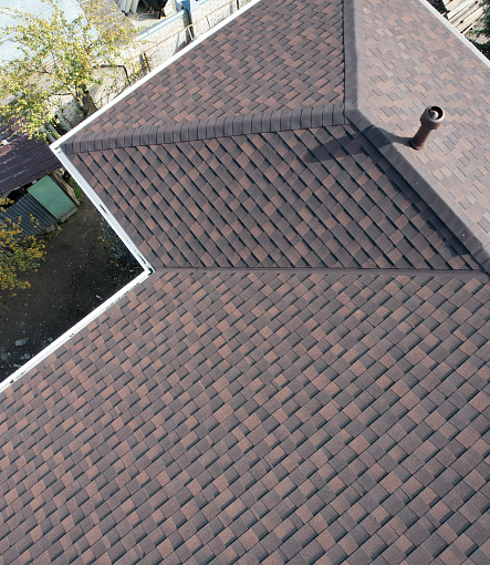 Ламинированная черепица, серия DRAGON PREMIUM, цвет Зрелый каштан - 5