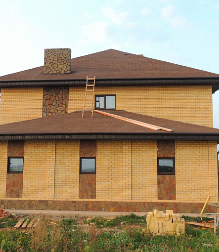 Битумная черепица, Серия Premium, Коллекция Цюрих, Цвет Арахис - 6