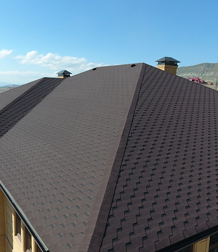 Гибкая черепица, серия PREMIUM, коллекция КЁЛЬН, цвет Корица - 1