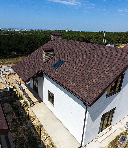 Гибкая черепица, серия STANDARD, коллекция ТЕТРИС, цвет Коричневый - 7