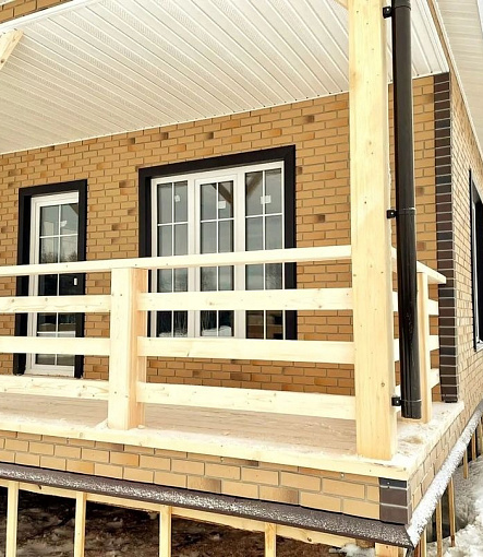 Фасадные панели, Коллекция BERG, Золотой - 5