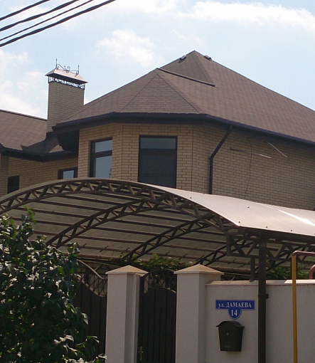 Битумная черепица, Серия Premium, Коллекция Цюрих, Цвет Арахис - 5