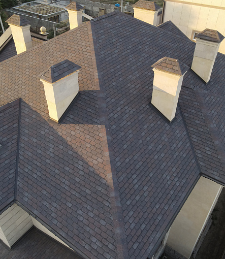 Гибкая черепица, серия PREMIUM, коллекция ЖЕНЕВА, цвет Изюм - 2