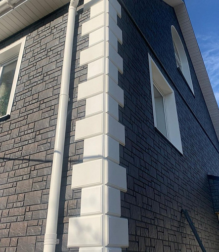 Фасадные панели, Серия Premium, Коллекция Burg, Цвет Тёмный - 1