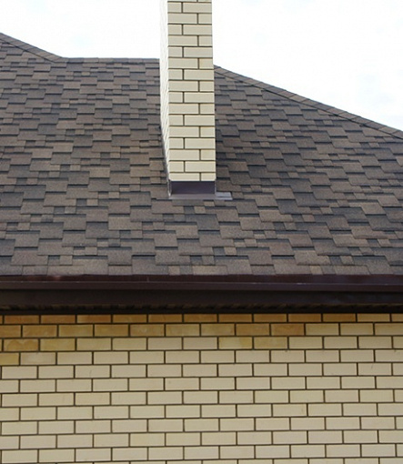 Гибкая черепица, серия PREMIUM, коллекция ГЕНУЯ, цвет Трюфель - 5