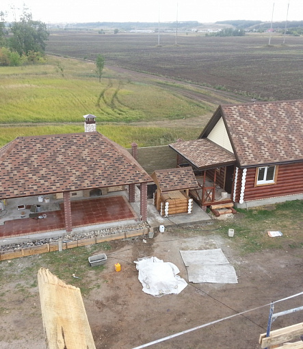 Битумная черепица, Серия Premium, Коллекция Генуя, Цвет Амаретто - 2