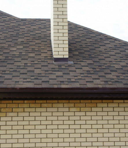 Битумная черепица, Серия Premium, Коллекция Генуя, Цвет Трюфель - 13