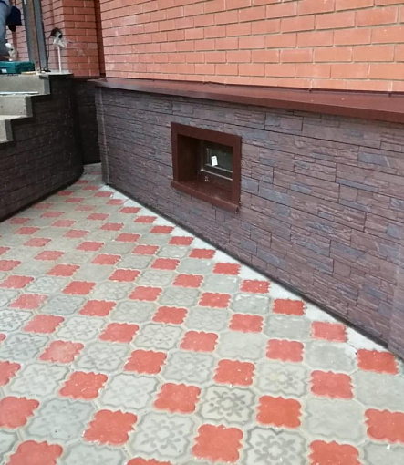 Фасадные панели, Серия Premium, Коллекция Stein, Цвет Тёмный орех - 2