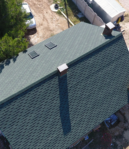 Гибкая черепица, серия STANDARD, коллекция ТЕТРИС, цвет Зеленый - 3