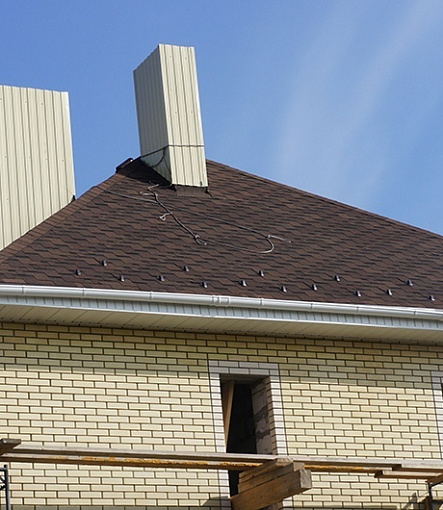 Гибкая черепица, серия PREMIUM, коллекция ГЕНУЯ, цвет Кунжут - 3