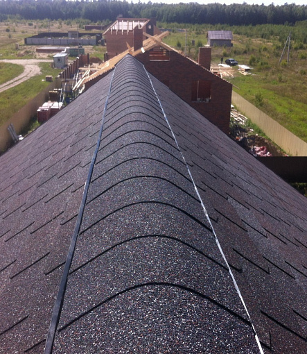 Битумная черепица, Серия Premium, Коллекция Цюрих, Цвет Изюм - 4