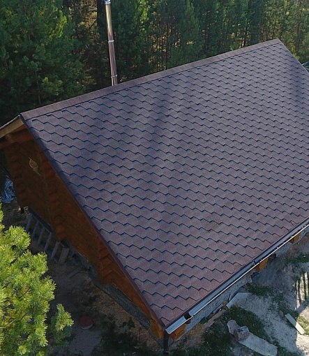 Гибкая черепица, серия PREMIUM, коллекция КЁЛЬН, цвет Корица - 2