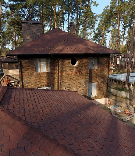 Гибкая черепица, серия PREMIUM, коллекция ЦЮРИХ, цвет Чили - 1