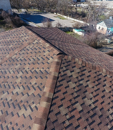 Гибкая черепица, серия PREMIUM, коллекция ГЕНУЯ, цвет Амаретто - 3