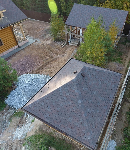 Гибкая черепица, серия PREMIUM, коллекция ЦЮРИХ, цвет Изюм - 3