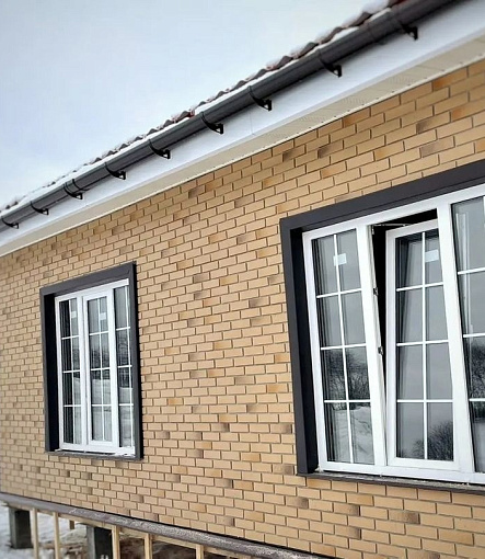 Фасадные панели, Коллекция BERG, Золотой - 6