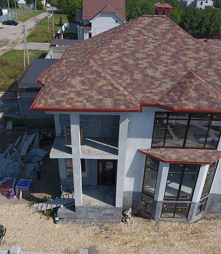 Гибкая черепица, серия PREMIUM, коллекция САППОРО, цвет Мускат - 7