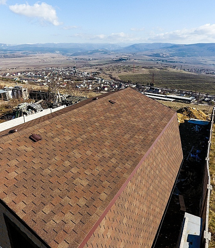 Гибкая черепица, серия PREMIUM, коллекция ЦЮРИХ, цвет Арахис - 6