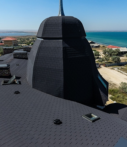 Гибкая черепица, серия STANDARD, коллекция КРОНА, цвет Серый - 7