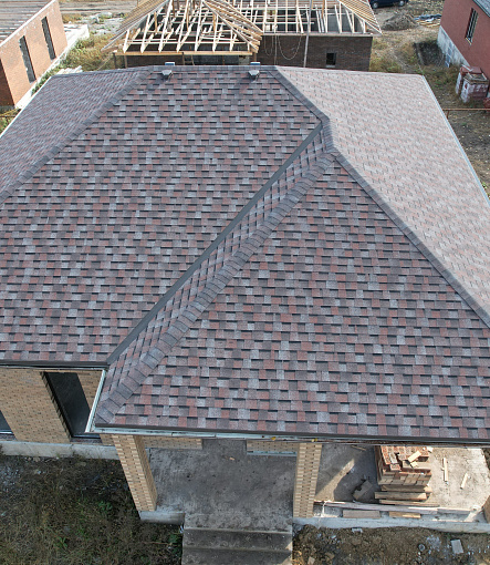 Ламинированная черепица, серия DRAGON PREMIUM, цвет Слива - 1