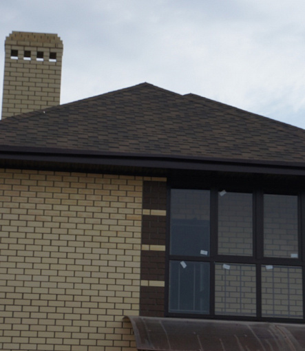 Битумная черепица, Серия Premium, Коллекция Генуя, Цвет Трюфель - 5