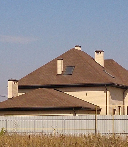 Гибкая черепица, серия PREMIUM, коллекция ЦЮРИХ, цвет Арахис - 1