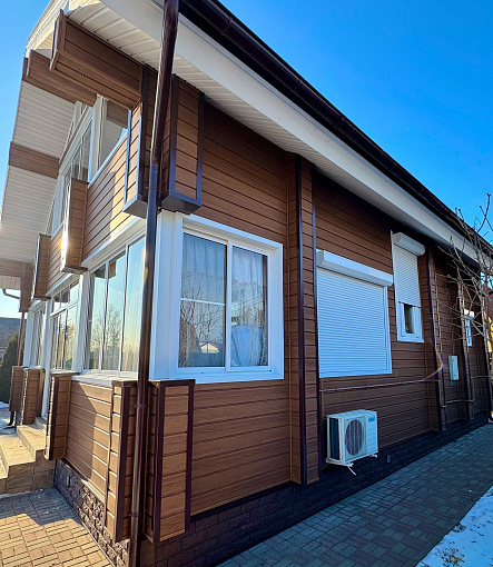 Сайдинг, Серия Lux, Тип Брус, Цвет Миндаль - 6