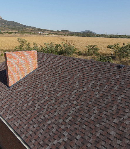 Ламинированная черепица, серия DRAGON PREMIUM, цвет Слива - 4