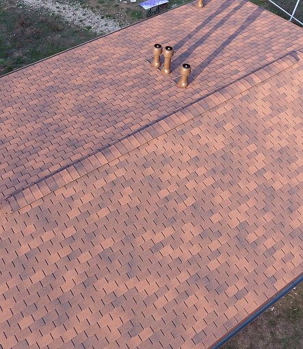 Гибкая черепица, серия PREMIUM, коллекция ЦЮРИХ, цвет Кофе - 2