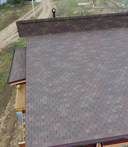 Гибкая черепица, серия PREMIUM, коллекция ЦЮРИХ, цвет Арахис - 2