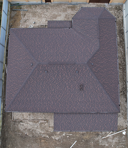 Ламинированная черепица, серия DRAGON PREMIUM, цвет Зрелый каштан - 3