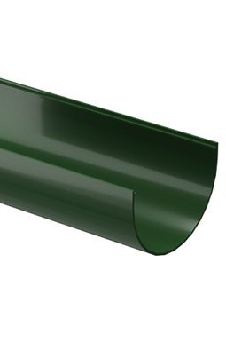 Желоб водосточный 3 м Standard Зелёный, (RAL 6005)