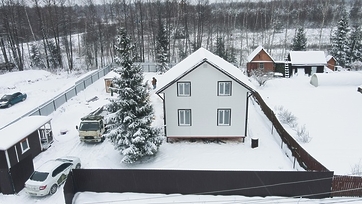 Угол желоба 90˚ LUX, пломбир - 3